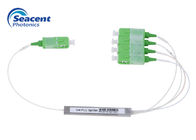 Micro PLC Planar Lightwave Circuit Splitter 1x4 Type With SC/APC Connectors
