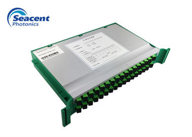 एससी / एपीसी कनेक्टर के साथ ट्रे टाइप पीएलसी स्प्लिटर 2x32 0.9 मिमी
