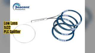 1x32 पीएलसी स्प्लिटर लो लॉस फाइबर ऑप्टिक नेटवर्क